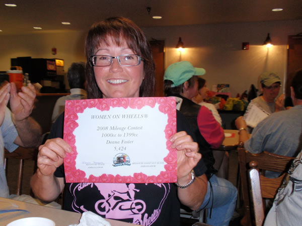 Deanas Mileage Certificate